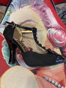 Chaussures salomés talon bobine