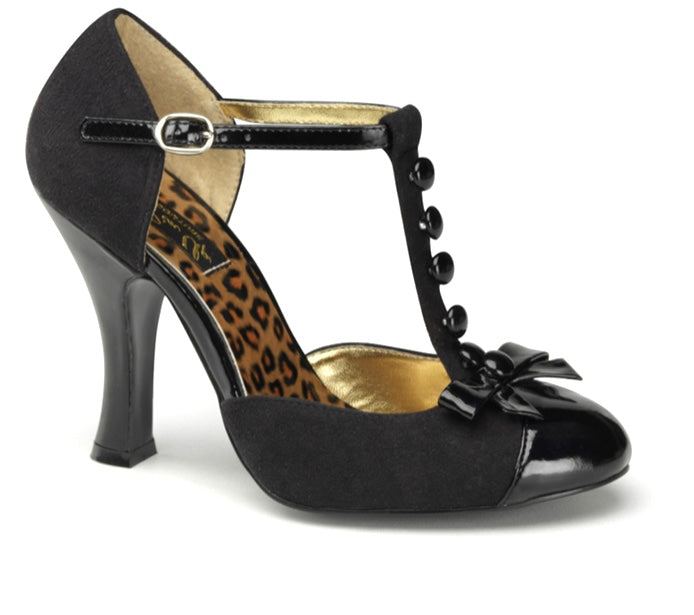 Chaussures salomés talon bobine