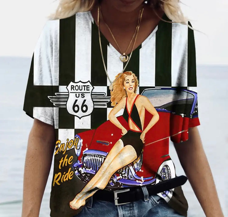 Teeshirt route 66