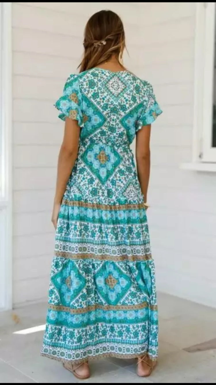 Robe longue style boho