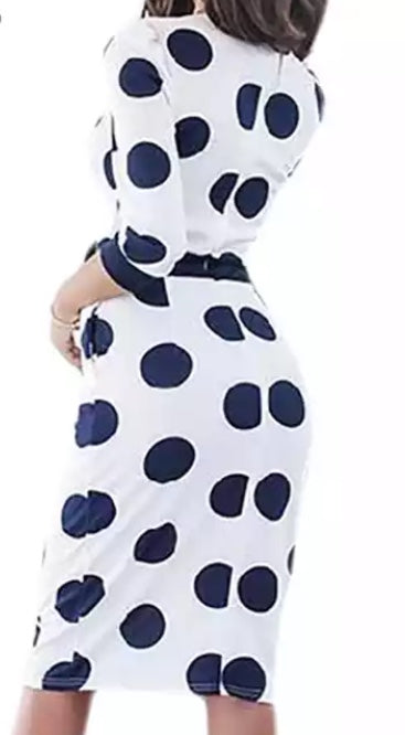 Robe à pois